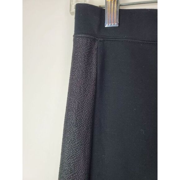 Express Womens Black Leggings Small‎ Side Panel GUC - Picture 4 of 5